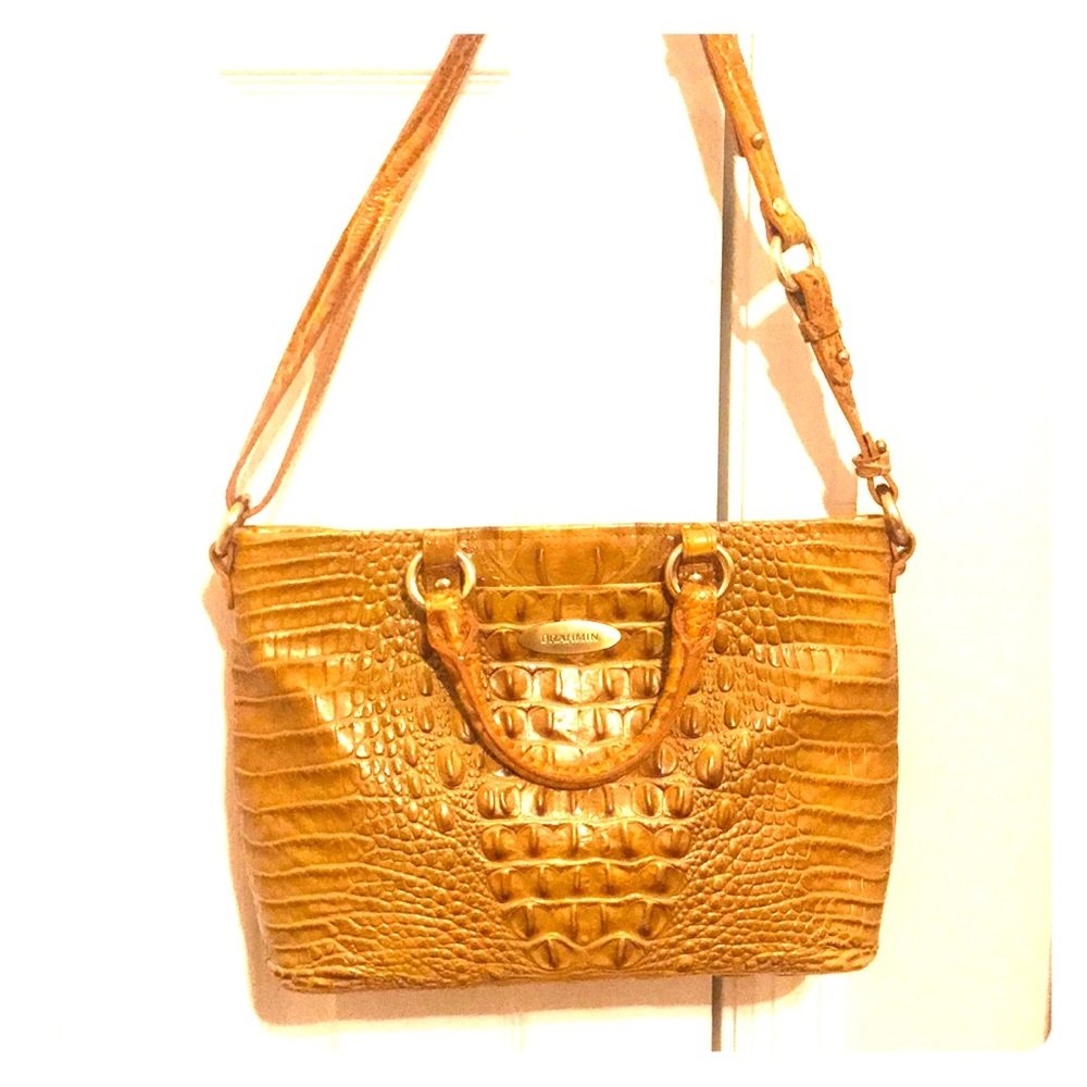 ✨ Authentic BRAHMIN ALLIGATOR Purse 🐊